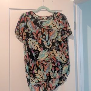 Tropical Floral Shirt - 100% Polyester